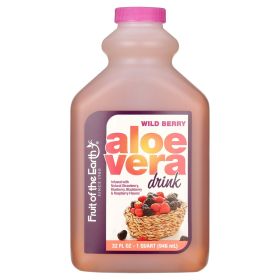 Wild Berry Aloe Vera Drink â€“ 32 fl oz, Infused with Natural Berry Juices, No Starches or Thickeners