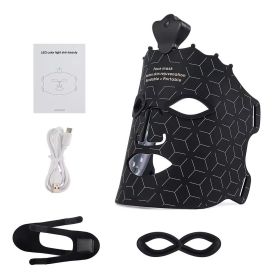 Silicone Led Face Mask 7 Colors Red Light Therapy Infrared Flexible Soft Mask Led Therapy Anti Aging Advanced Photon Mask