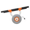 Kayak Cart, 350 lbs Load Capacity, Kayak Trolley with 12-inch Inflatable PU Tires & 2 Straps, Assembles & Disassembles Within Seconds