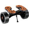 Heavy Duty Kayak Cart, 320lbs Load Capacity, Detachable Canoe Trolley Cart with 10'' Solid Tires, Adjustable Brackets & Nonslip Support Foot