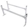 Van Roof Ladder Rack, 2 Bars Aluminum Alloy Roof Ladder Racks, 400 LBS Capacity Rain-Gutter Van Roof Rack, Adjustable Length 51.2" to 81.1"