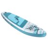 Inflatable Stand Up Paddle Board, 10' x 33" x 6" Wide SUP Paddleboard, with Board Accessories, Pump, Paddle, Fin, Phone Bag, Backpack, Ankle Leash
