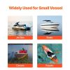 Sand Spike Boat Anchor, 36 in Slide Anchor Shore Spike, Galvanized Carbon Steel Boat Shore Anchors, Shallow Water Beach Anchors