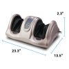 Premium Foot Massager with Remote Control â€“ Deep Kneading and Rolling Massage for Feet, Ankles, Calves, and Legs â€“ Pain Relief & Circulation Boost