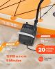 Paddle Board Pump, 20PSI High Pressure, Dual Stage Inflation & Deflation SUP Air Pump with Auto-Off Function and 12V DC Car Connector