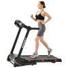 Folding Electric 3.5HP Treadmill With Incline, capacity up to 330lbs