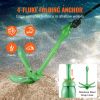 Kayak Anchor Kit, 3.5 lb Paddle Board Anchor Kit with 26.2 ft/8 m Rope and Buoy, Folding Small Boat Anchor with Storage Bag and Snap Hook