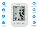 PS800B18 Upper Arm sphygmomanometer Home sphygmomanometer Portable sphygmomanometer 63x82 Large display with LED background light 2x120 Reading Memory