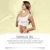 EELHOE Vanilla Body Essential Oil Softens Body Skin Hydrating Moisturizing Soothing Radiant Body Essential Oil