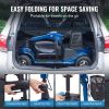 VEVOR Heavy-Duty 4 Wheel Mobility Scooter for Adults & Seniors - Folding Electric Powered Mobility Scooter & 12 Mile Long Range