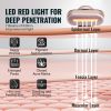 Red Light Therapy Wand for Face and Neck, 3-in-1 LED Facial Wand Red Light Therapy Device with Heating Therapy| Vibrating Facial Massage