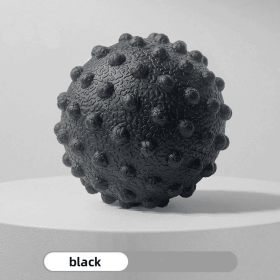 Yoga Body Massager Ball, Muscle Relaxation (Color: Black)