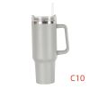 40 oz. With Logo Stainless Steel Thermos Handle