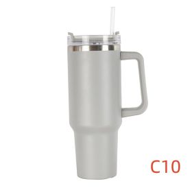 40 oz. With Logo Stainless Steel Thermos Handle (Capacity: 1200ml, Color: C10)