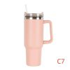 40 oz. With Logo Stainless Steel Thermos Handle