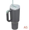 40 oz. With Logo Stainless Steel Thermos Handle