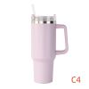 40 oz. With Logo Stainless Steel Thermos Handle