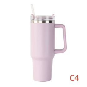 40 oz. With Logo Stainless Steel Thermos Handle (Capacity: 1200ml, Color: C4)