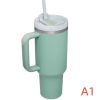 40 oz. With Logo Stainless Steel Thermos Handle