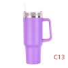 40 oz. With Logo Stainless Steel Thermos Handle