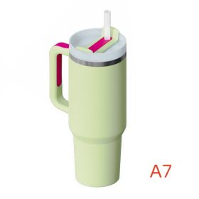 40 oz. With Logo Stainless Steel Thermos Handle (Capacity: 1200ml, Color: A7)