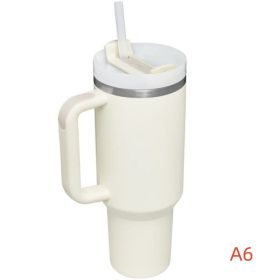 40 oz. With Logo Stainless Steel Thermos Handle (Capacity: 1200ml, Color: A6)