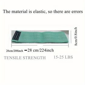 Yoga Resistance Band (Color: Green)
