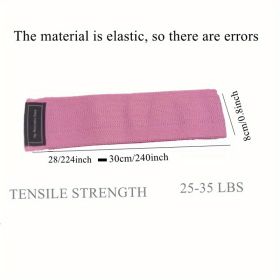 Yoga Resistance Band (Color: Pink)