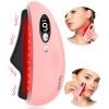Gua Sha Facial Tool, Electric Black Obsidian Guasha Tool for Face, Chin, Neck, Body, Heated Vibrating Massage Gua Sha Stone for Face Sculpting