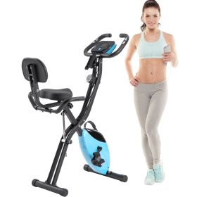 Folding Exercise X-Bike (Color: as Pic)