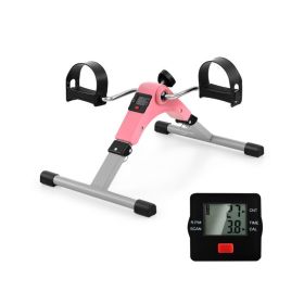 Under Desk Pedal Exerciser (Color: Pink)