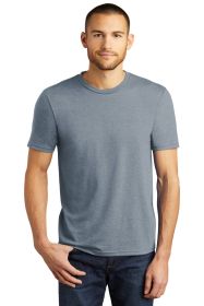 District Perfect Tri Tee DM130 (Color: Flint Blue Heather, size: 4XL)