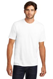 District Perfect Tri Tee DM130 (Color: White, size: L)