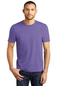District Perfect Tri Tee DM130 (Color: Purple Frost, size: XL)