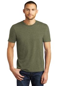 District Perfect Tri Tee DM130 (Color: Military Green Frost, size: S)