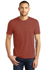 District Perfect Tri Tee DM130 (Color: Heathered Russet, size: S)