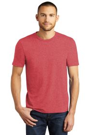 District Perfect Tri Tee DM130 (Color: Red Frost, size: XL)