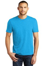 District Perfect Tri Tee DM130 (Color: Turquoise Frost, size: L)