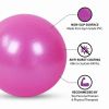 PVC Fitness Balls Yoga Ball;  For Home Gym Pilates 17.72inch/21.65inch/25.59inch/29.53inch/33.46inch